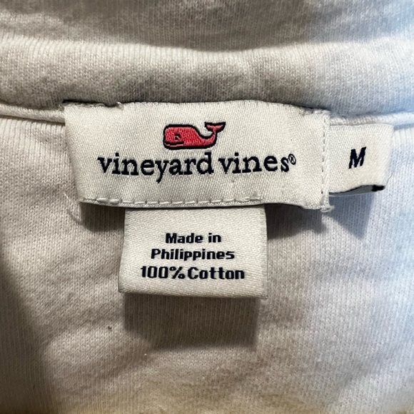 Vineyard Vines Girls Quarter Zip Up Size Medium - Picture 5 of 10